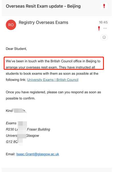 布里斯托大学|考核未通过后申请新机会,对应结果或材料图1 / University of Bristol: grade reviews and reassessment, case evidence 1